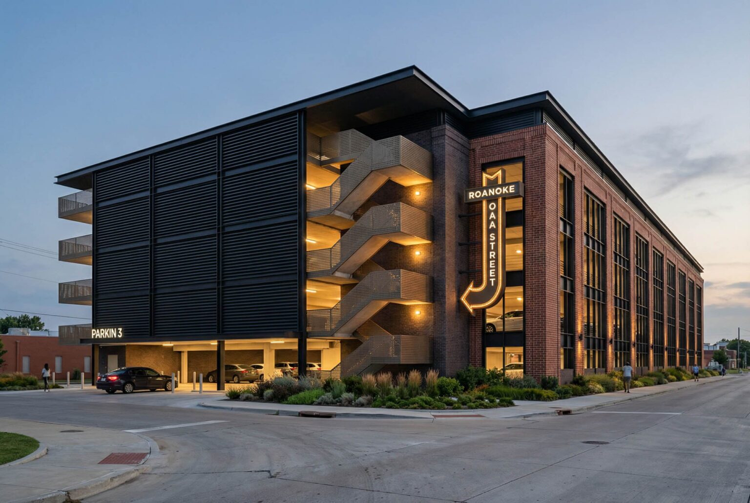 roanoke-parking-garage-texas-civic-oak-street-district-public-parking-view-k-gff-design