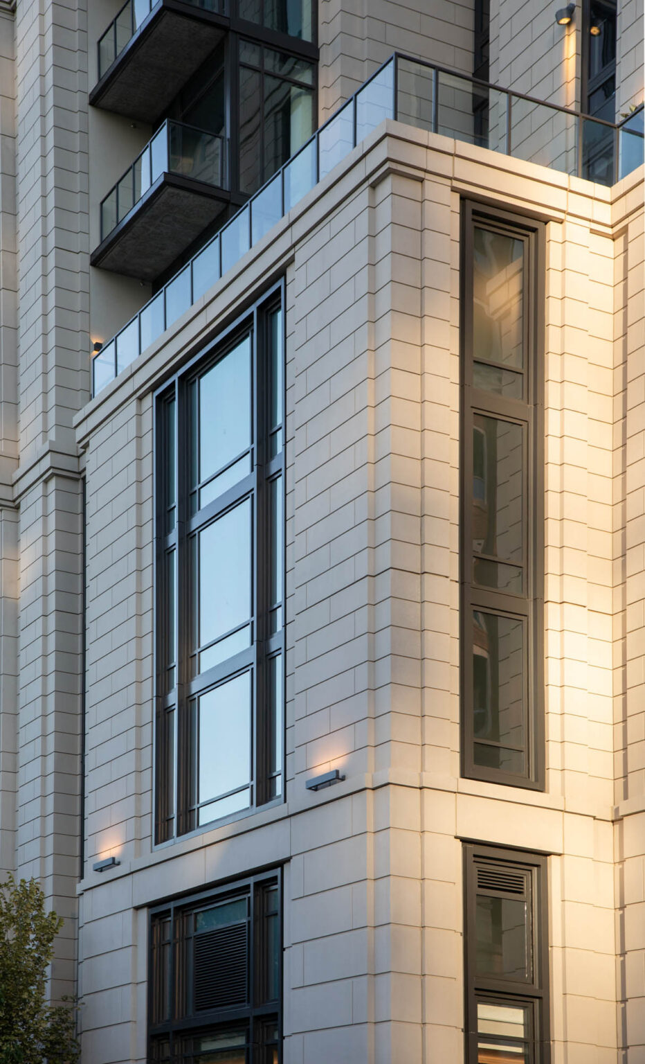 Hines Maple Terrace Residences Uptown Dallas Texas High Rise Multifamily Luxury Apartments Residential Mixed Use Hospitality Facade Stone B Gff Design