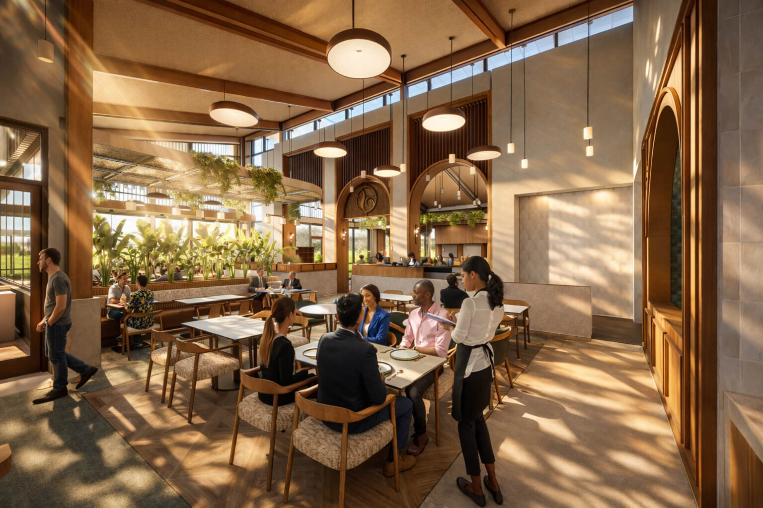 San Martin Bakery Plano Texas Restaurant Cafe Hospitality Interior Design Interiors Architecture Dining Room B Gff Design