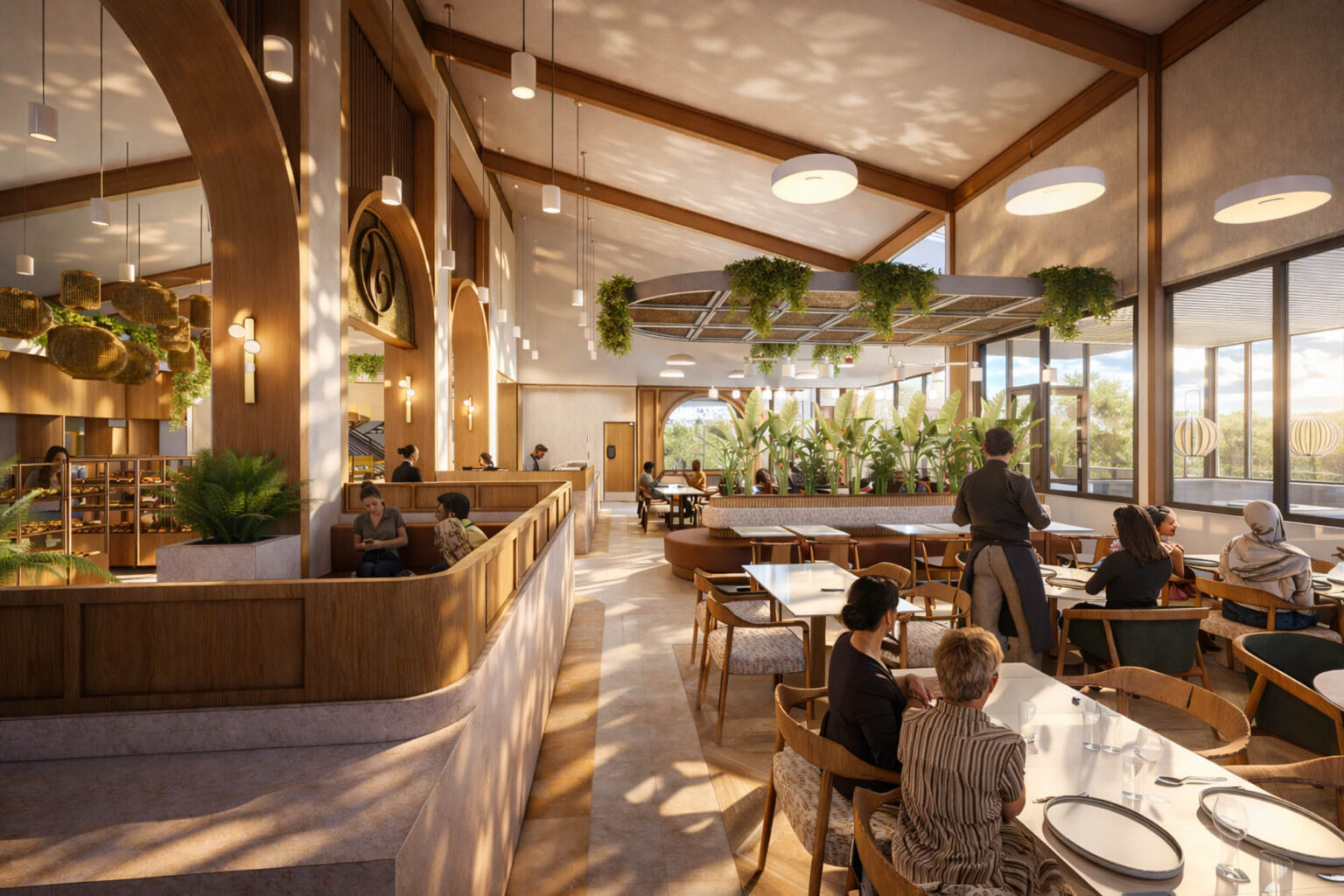 San Martin Bakery Plano Texas Restaurant Cafe Hospitality Interior Design Interiors Architecture Dining Room C Gff Design